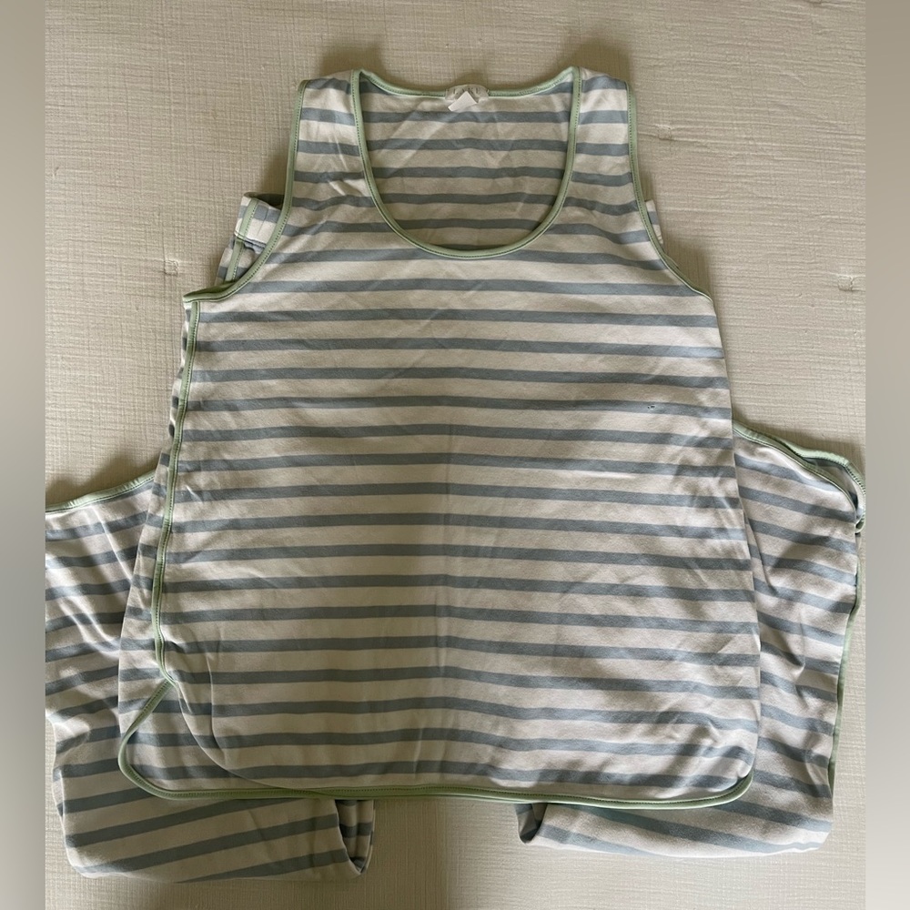 Lake pajamas tank set, long, size S